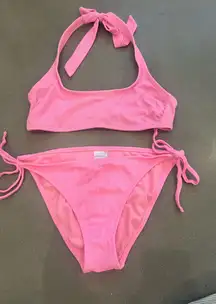target pink swim suit set