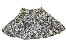 Woman’s size 14 Lauren Ralph Lauren blue and white batik skirt