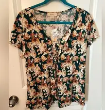 🧩🧩Diana Bell Blouse new with tags size L. Perfect for work or casual