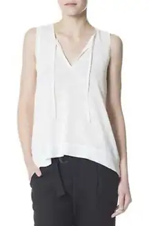 Women’s New Sanctuary Off White Clara Tank Tee Basic Size M