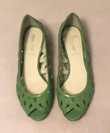 Patent Leather Shoes, Size 5.5