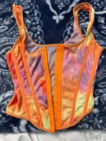 Multi Colored Corset 