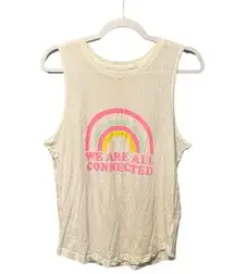 Spiritual Gangster rainbow we are all connected tank top