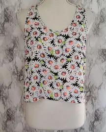 Nordstrom 's Elodie floral crop top size medium