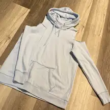 Hollister sleeves less hoodie size M