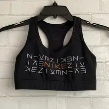 Nike Black Logo Sports Bra