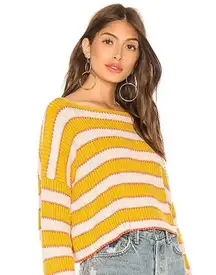 Free People Just My Stripe Sweater