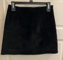 H&M suede skirt