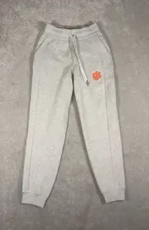 lululemon scuba jogger light heather gray 2 clemson tigers paw