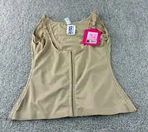 NWT Shapewear Tank Top Women's 3XL Beige‎ Corset Cami Shaper Stomach Compression