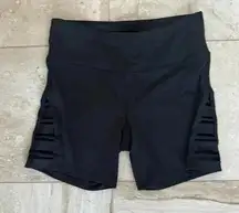Betsey Johnson Size Medium Black Shorts