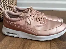 Nike Air Max Thea SE Metallic Red Bronze Rose Gold Sneakers 10