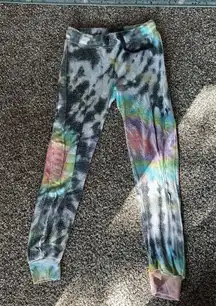 Vintage Havana Colorful Tie-Dye Sweater and Pants Set Size S
