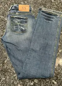 Armani Exchange Light‎ Destroy Jeans 2R