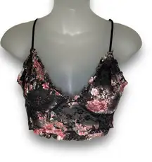 Urban Outfitters Floral Lace Bralette