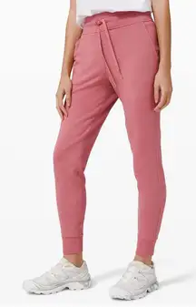 Lululemon Warm Down Joggers Modal Brier‎ Rose 🌹 Sz 2