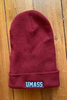 Red Umass Amherst Beanie