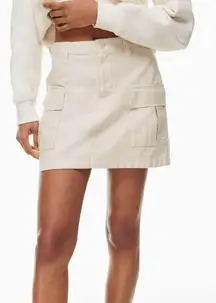 TNA x Aritzia Supply Cargo Micro Skirt, New with Tags