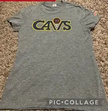 HOMAGE Gray and Navy Cleveland CAVS Long Sleeve Tee & Short Sleeve Bundle