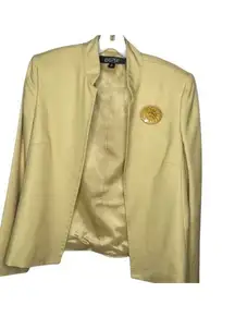 Vintage Kasper‎ 2-Piece Silk Jacket Top Set nwt