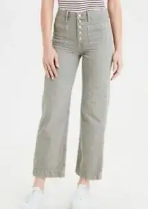 Wide Leg Crop Jeans