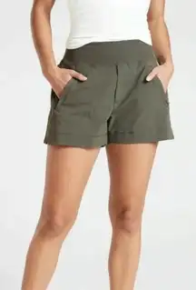 Athleta Dark Green Trekkie North Shorts‎