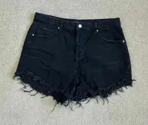 Wild fable black highest rise shorts in size 14