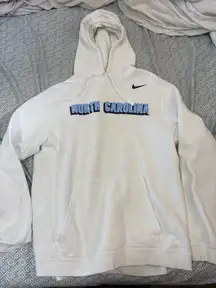 White Nike North Carolina Hoodie 