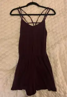 American Eagle soft and sexy purple romper