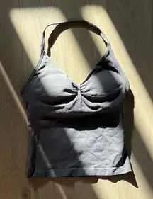 Dfyne Truffle Impact Longline Strappy Top