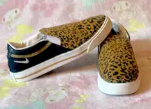 Leopard Print Slip-on sneakers (RARE) (NEW) 6.5 woman’s