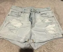 Size 6 American Eagle Jean Shorts. MOM short