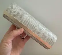 Jimmy Choo White Snake Print Sunglasses Case