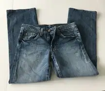 7 For All Mankind Relaxed Cropped Jeans Size‎ 0 Denim Pants