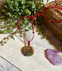 Orgonite Chip Evil Eye-Eye Of Horus Gemstone Chakra Necklace