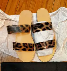 Cheetah Sandals