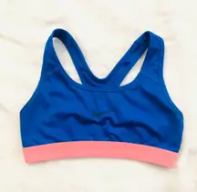 Blue / Orange Sport Bras