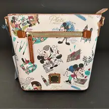 Dooney & Bourke  Disney Mickey Minnie Epcot Food & Wine Festival Crossbody Bag