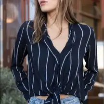 Rails Ava Livorno Stripe Top‎