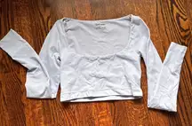 Garage Crop Long Sleeve