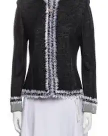 St. John tweed pattern evening blazer size 10