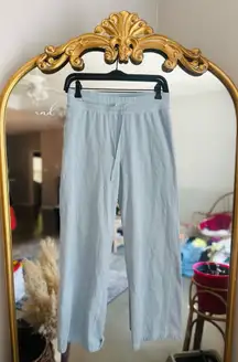 Aritizia sweatfleece airy terry blue sweatpants small