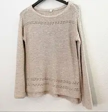 Gentle Fawn 𝅺 Knit Bell Sleeve Sweater Small