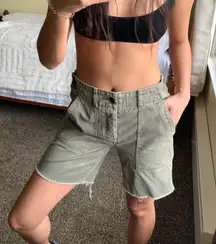 Washed Boyfriend Shorts