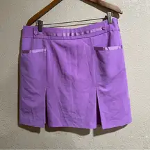 EP Pro purple golf skirt skort with slits 12