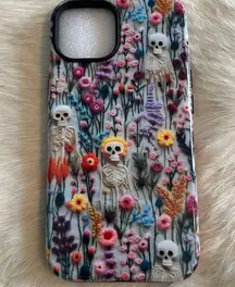 iPhone 13/14 Halloween Skeleton Phone Case