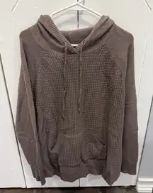 Sonoma Brown Hooded Long Sleeve