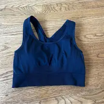 All in Motion Black Racerback Sports Bra