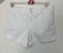 - #154 LILLY PULITZER white cotton shorts