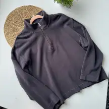 Vintage Tommy Bahama Ladies Zip Collared‎ Long Sleeved Pullover Sweater Size XL